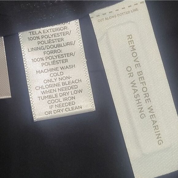 LOFT black ruffle top - Picture 2 of 2